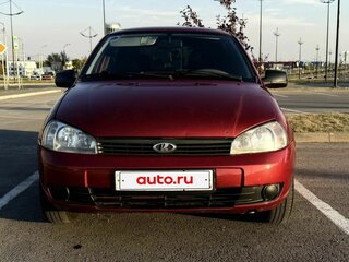 2007 Lada (ВАЗ) Kalina I, красный, 160000 рублей, вид 2
