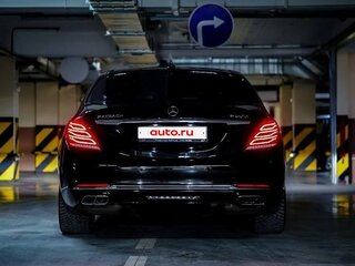 2015 Mercedes-Benz S-Класс 500 VI (W222, C217), чёрный, 5000000 рублей, вид 5