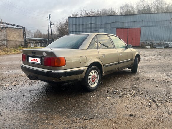1991 Audi 100 IV (C4), серый, 160000 рублей - вид 5