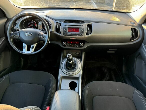 2014 Kia Sportage III Рестайлинг, коричневый, 1100000 рублей - вид 12