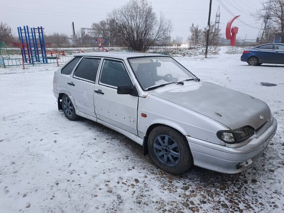 2009 Lada (ВАЗ) 2114, серебристый, 80000 рублей - вид 3