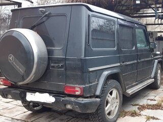 1998 Mercedes-Benz G-Класс 500 Euro 2 II (W463), чёрный, 1500000 рублей, вид 2