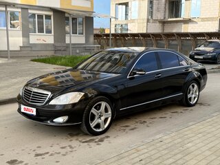 2006 Mercedes-Benz S-Класс 350 Long V (W221), чёрный, 1100000 рублей, вид 1