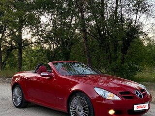 2005 Mercedes-Benz SLK-Класс 200 II (R171), красный, 1430000 рублей, вид 3