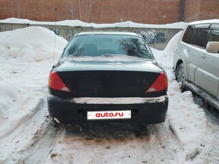 2005 Kia Spectra I Рестайлинг 2, чёрный, 170000 рублей, вид 2