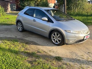 2007 Honda Civic VIII, серебристый, 590000 рублей, вид 5