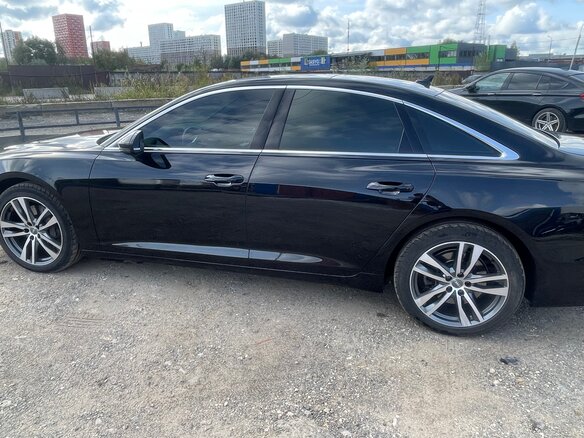 2020 Audi A6 45 TDI V (C8), чёрный - вид 3