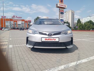 2017 Toyota Corolla XI (E160, E170, E180) Рестайлинг 1, серебристый, 1255000 рублей, вид 2