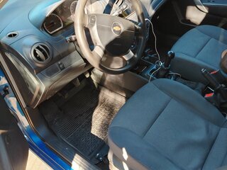 2010 Chevrolet Aveo I Рестайлинг, синий, 410000 рублей, вид 5
