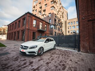 2014 Mercedes-Benz A-Класс AMG 45 AMG I (W176), белый, 2200000 рублей, вид 5