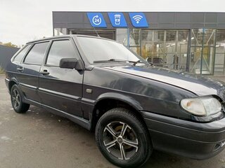 2007 Lada (ВАЗ) 2114, чёрный, 110000 рублей, вид 2