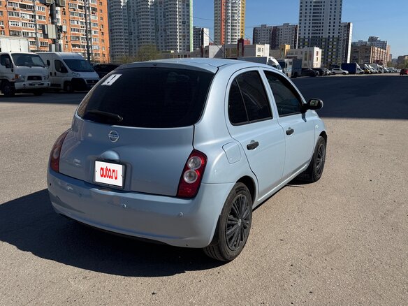 2005 Nissan Micra III (K12), голубой, 405000 рублей - вид 2