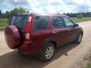 2006 Honda CR-V II Рестайлинг, красный, 500000 рублей, вид 4