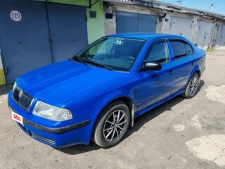 2001 Skoda Octavia I (A4) Рестайлинг, синий, 500000 рублей, вид 1