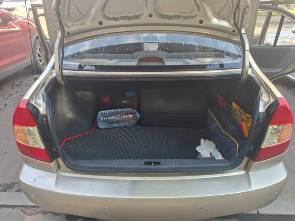 2007 Hyundai Accent ТагАЗ II, бежевый - вид 13