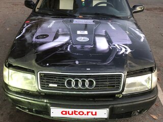 1991 Audi 100 IV (C4), чёрный, 175000 рублей, вид 1