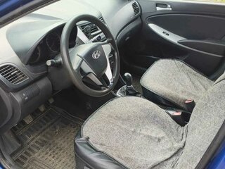 2012 Hyundai Solaris I, синий, 600000 рублей, вид 5