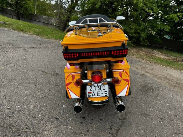 2013 Harley-Davidson Electra Glide, жёлтый, 860000 рублей - вид 3