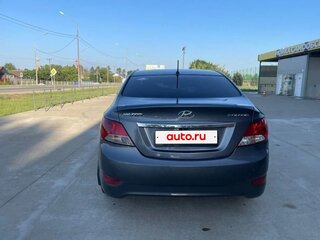 2012 Hyundai Solaris I, чёрный, 750000 рублей, вид 3