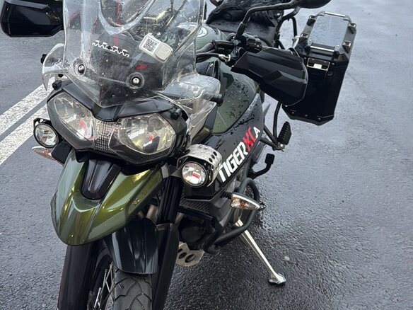 2017 Triumph Tiger 800, зелёный, 850000 рублей - вид 17