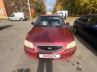 2006 Hyundai Accent ТагАЗ II, красный, 200000 рублей, вид 1