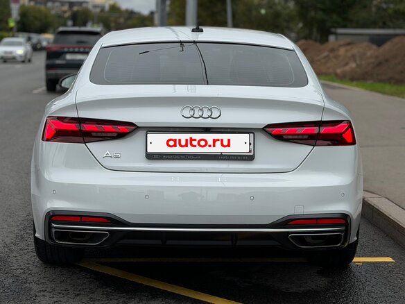 2020 Audi A5 40 TFSI II (F5) Рестайлинг, белый - вид 7
