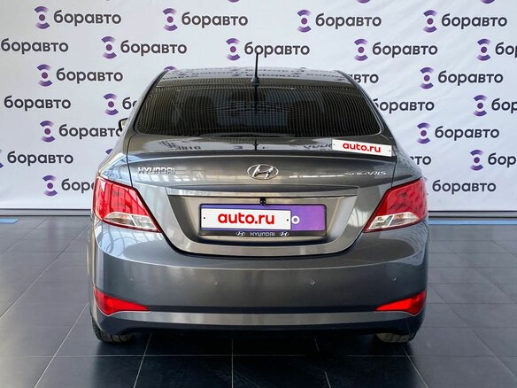 2015 Hyundai Solaris I Рестайлинг, серый - вид 16
