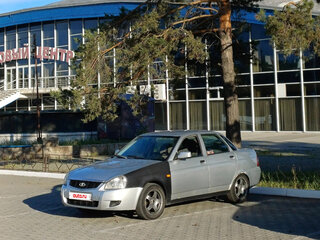 2007 Lada (ВАЗ) Priora I, серебристый, 175000 рублей, вид 1