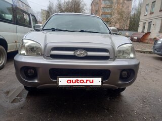 2004 Hyundai Santa Fe I, серебристый, 450000 рублей, вид 1