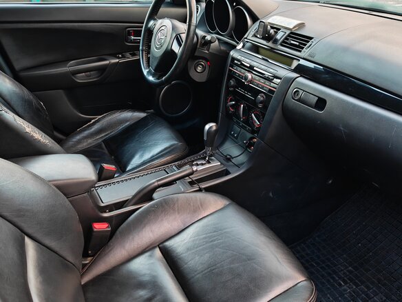 2008 Mazda 3 I (BK) Рестайлинг, чёрный, 450000 рублей - вид 5
