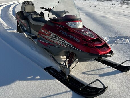 2005 Polaris 550 Trail Touring, красный, 600000 рублей, вид 3