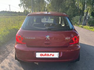 2007 Peugeot 307 I Рестайлинг, красный, 500000 рублей, вид 4
