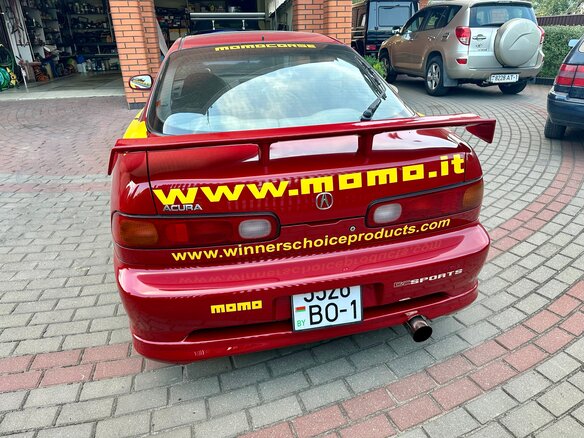 1998 Acura Integra III, красный, 999000 рублей - вид 12