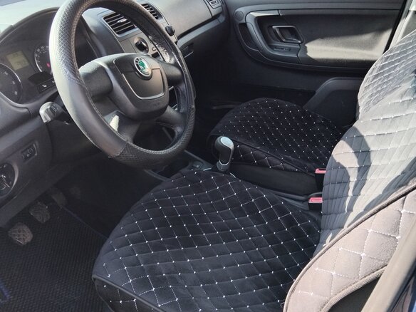2010 Skoda Fabia II, синий, 550000 рублей - вид 8