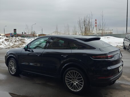 2022 Porsche Cayenne Coupé III, синий, 8690000 рублей, вид 4