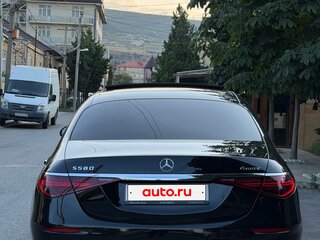 2022 Mercedes-Benz S-Класс 450 Long 4MATIC VII (W223), чёрный, 9550000 рублей, вид 4