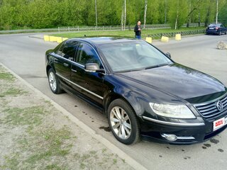 2008 Volkswagen Phaeton 5-Seater I, чёрный, 1200000 рублей, вид 2