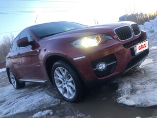 2009 BMW X6 35i 6-speed I (E71), красный, 1800000 рублей, вид 4