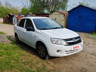 2013 Lada (ВАЗ) Granta I, белый, 550000 рублей, вид 2