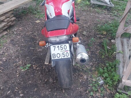 2000 Yamaha YZF-R6, красный, 420000 рублей, вид 2