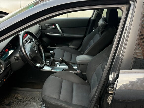 2006 Mazda 6 I (GG) Рестайлинг, чёрный, 450000 рублей - вид 3