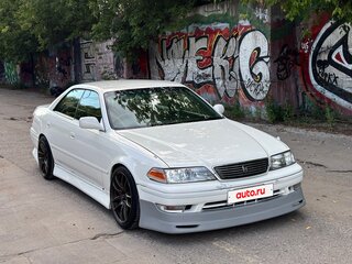1998 Toyota Mark II VIII (X100), белый, 850000 рублей, вид 5