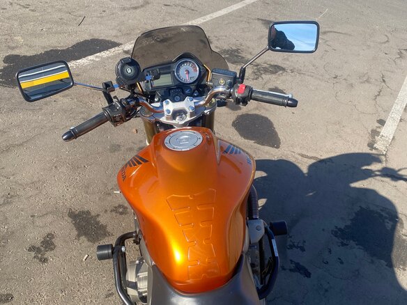 2006 Honda CB 600F Hornet, золотистый, 410000 рублей - вид 5