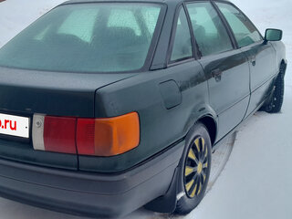 1990 Audi 80 IV (B3), зелёный, 130000 рублей, вид 4