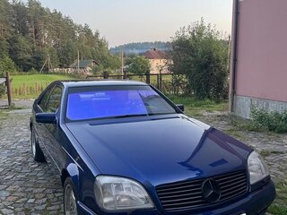 1995 Mercedes-Benz CL-Класс 500 I (C140), синий, 2600000 рублей, вид 3