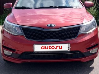 2015 Kia Rio III Рестайлинг, красный, 959000 рублей, вид 2
