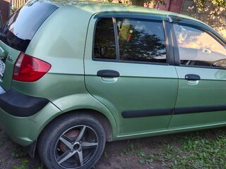 2007 Hyundai Getz I Рестайлинг, зелёный, 250000 рублей, вид 4