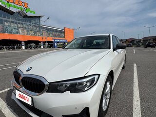 2021 BMW 3 серии 318d VII (G2x), белый, 3200000 рублей, вид 2