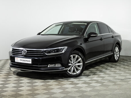 2017 Volkswagen Passat B8, чёрный, 1819700 рублей, вид 1