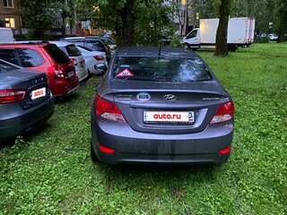 2013 Hyundai Solaris I, серый, 1350000 рублей, вид 5